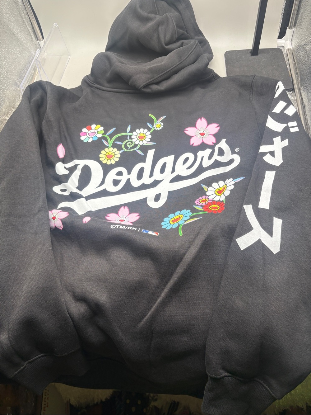Fanatics x Complex x Takashi Murakami Dodgers Black Hoodie L NWT - Picture 5 of 5